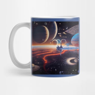 Interplanetary Spaceport Mug